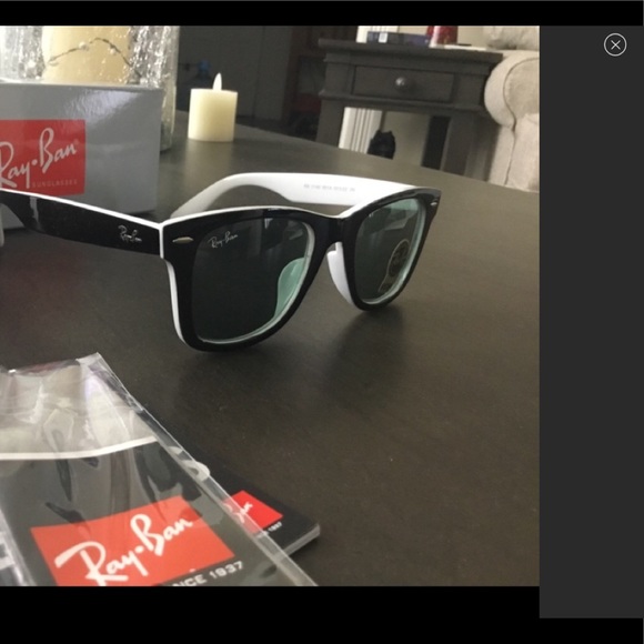 Ray-Ban Accessories - New in box black and white ray bans